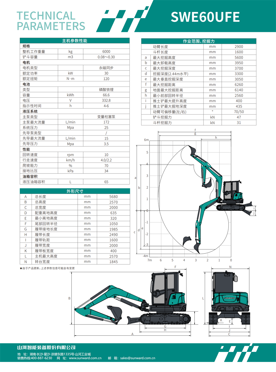 SWE60UFE 電動(dòng)挖掘機(jī)